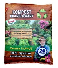 FLOROVIT PRO NATURA KOMPOST GRANULOWANY - 20L 